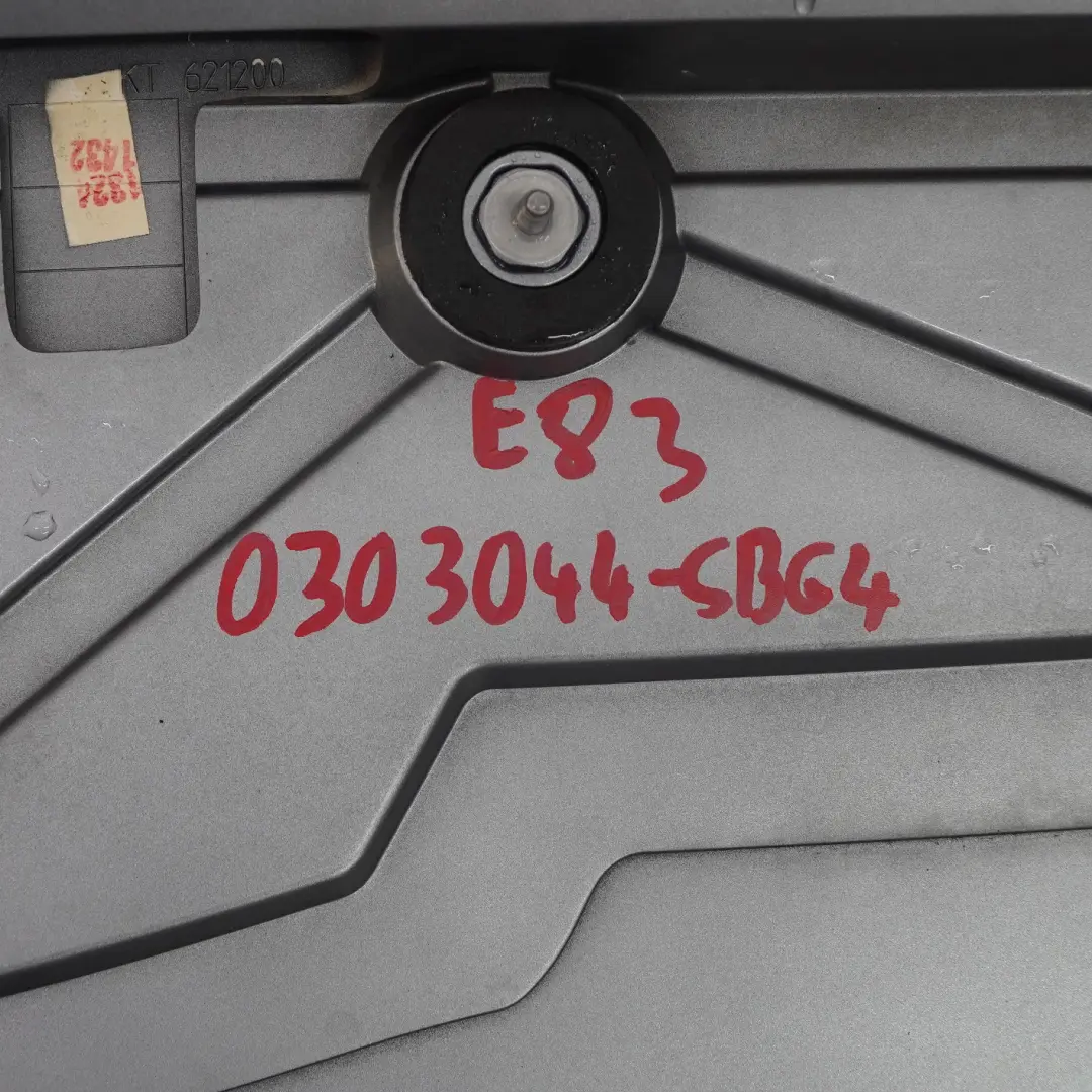 BMW X3 E83 Rear Spoiler Upper Trunk Lid Roof Silbergrau Grey Metallic - A08 - SKU 0303044-SBG4 - Part number 0303044