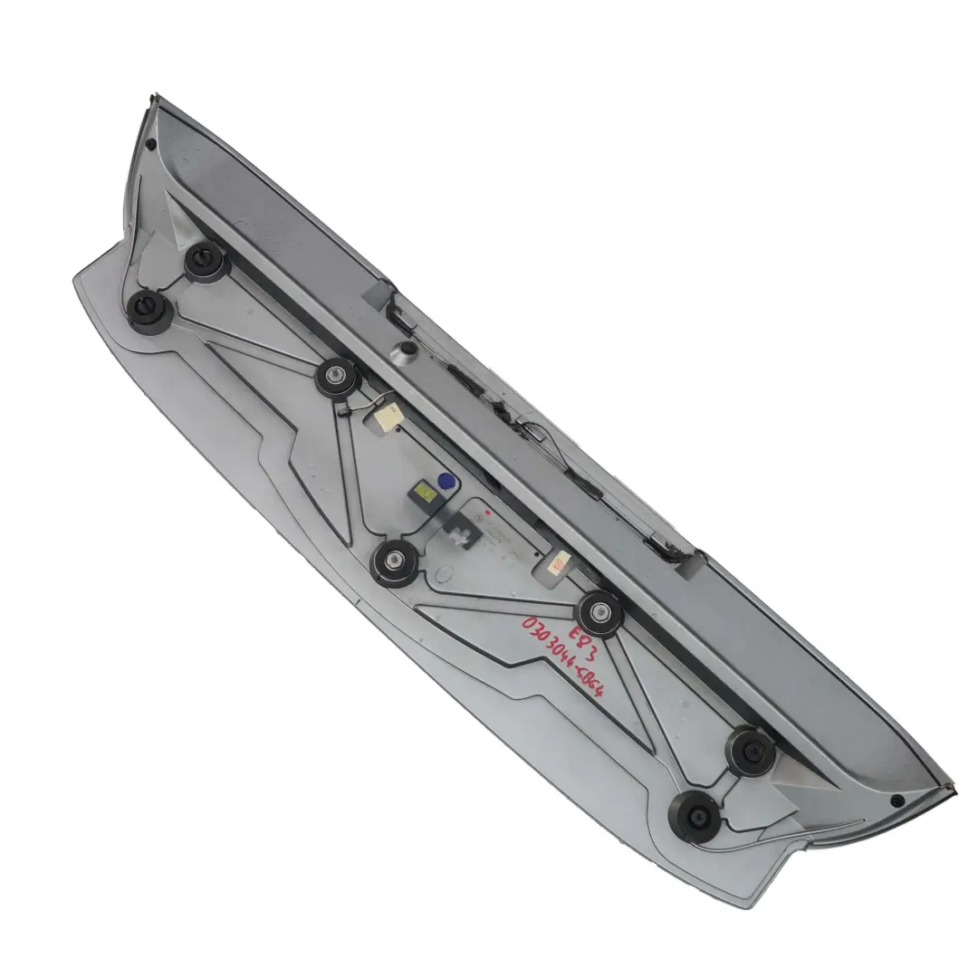 BMW X3 E83 Heckspoiler Dachdeckel Silbergrau Metallic - A08 - SKU 0303044-SBG4 - Teilenummer 0303044