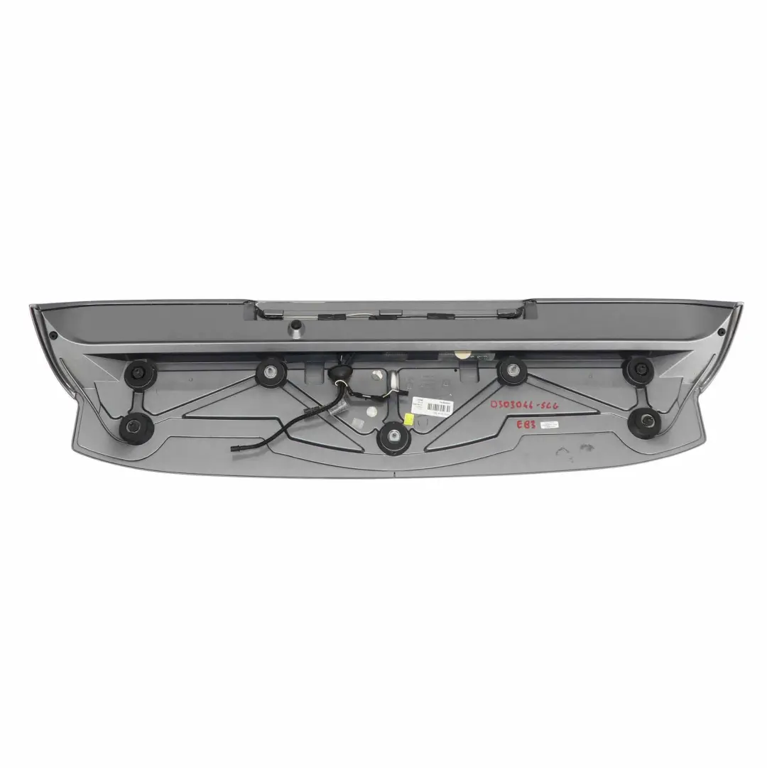 BMW X3 E83 Arrierepanneau superieur couvercle coffre Spacegrau - A52 - SKU 0303044-SCG - Numéro de pièce 0303044