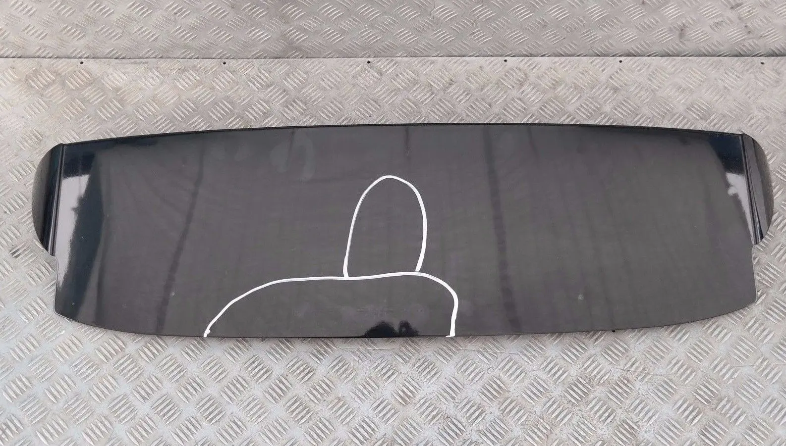 BMW X3 Series E83 Spoiler Arriere Couvercle de Coffre Haut Noir 2 Noir 3400384