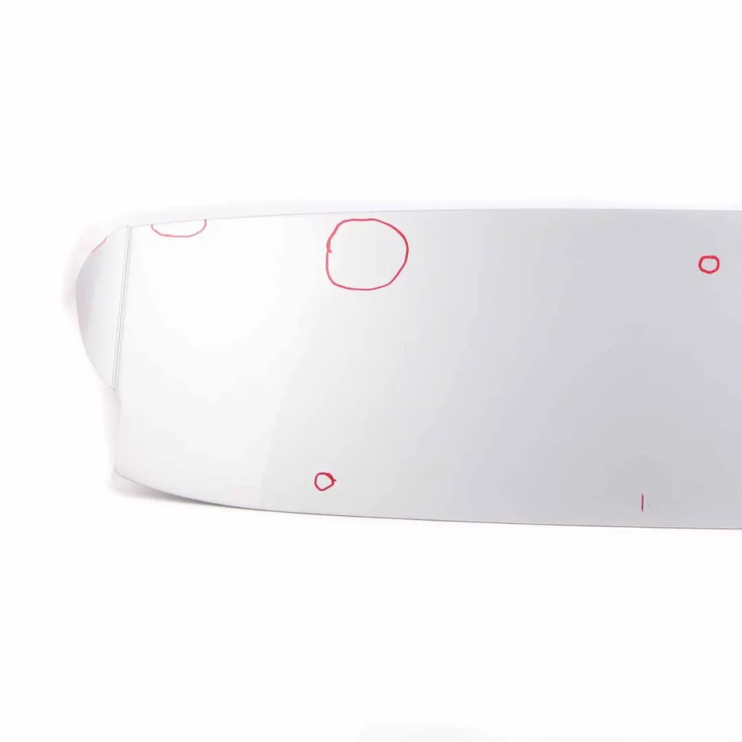 Spoiler Upper Trunk Lid Roof Titansilber Silver Metallic - 354 to BMW X3 E83 Rear with Part number 0303044 BMW X3 E83 Rear Spoiler Upper Trunk Lid Roof Titansilber Silver Metallic - 354 - SKU 0303044-TS5 - Part number 0303044