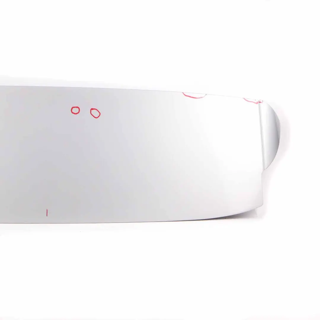 BMW X3 E83 Rear Spoiler Upper Trunk Lid Roof Titansilber Silver Metallic - 354 - SKU 0303044-TS5 - Part number 0303044