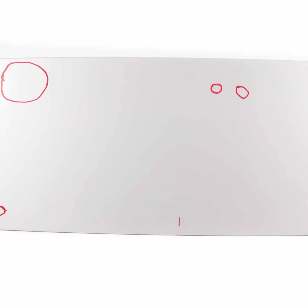 BMW X3 E83 Rear Spoiler Upper Trunk Lid Roof Titansilber Silver Metallic - 354 - SKU 0303044-TS5 - Part number 0303044