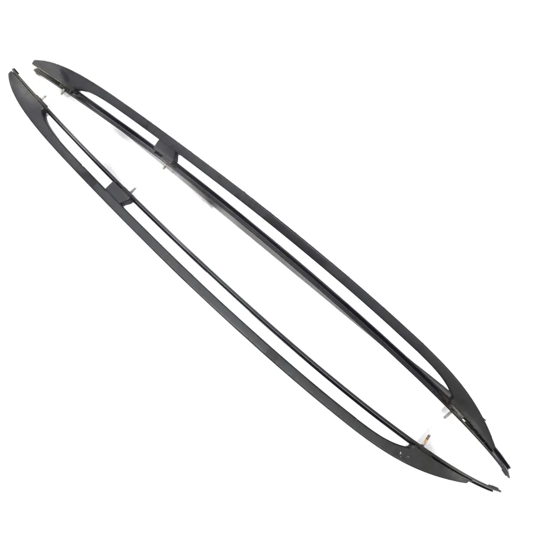 BMW X3 E83 Rails de Toit Bandes Decoratives Gauche Droite Kit Bleu Monaco - A35 - SKU 0304929-MB - Numéro de pièce 0304929