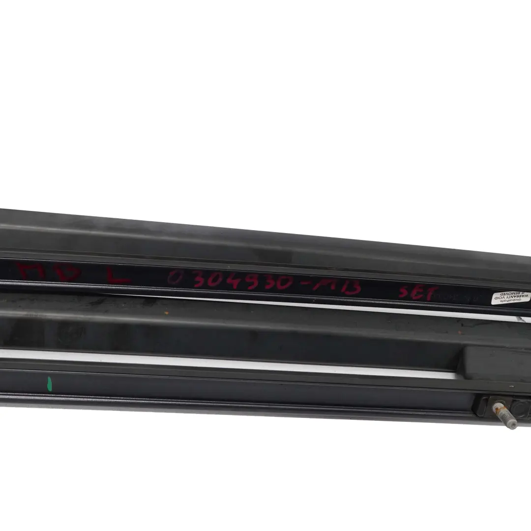 BMW X3 E83 Rails de Toit Bandes Decoratives Gauche Droite Kit Bleu Monaco - A35 - SKU 0304929-MB - Numéro de pièce 0304929