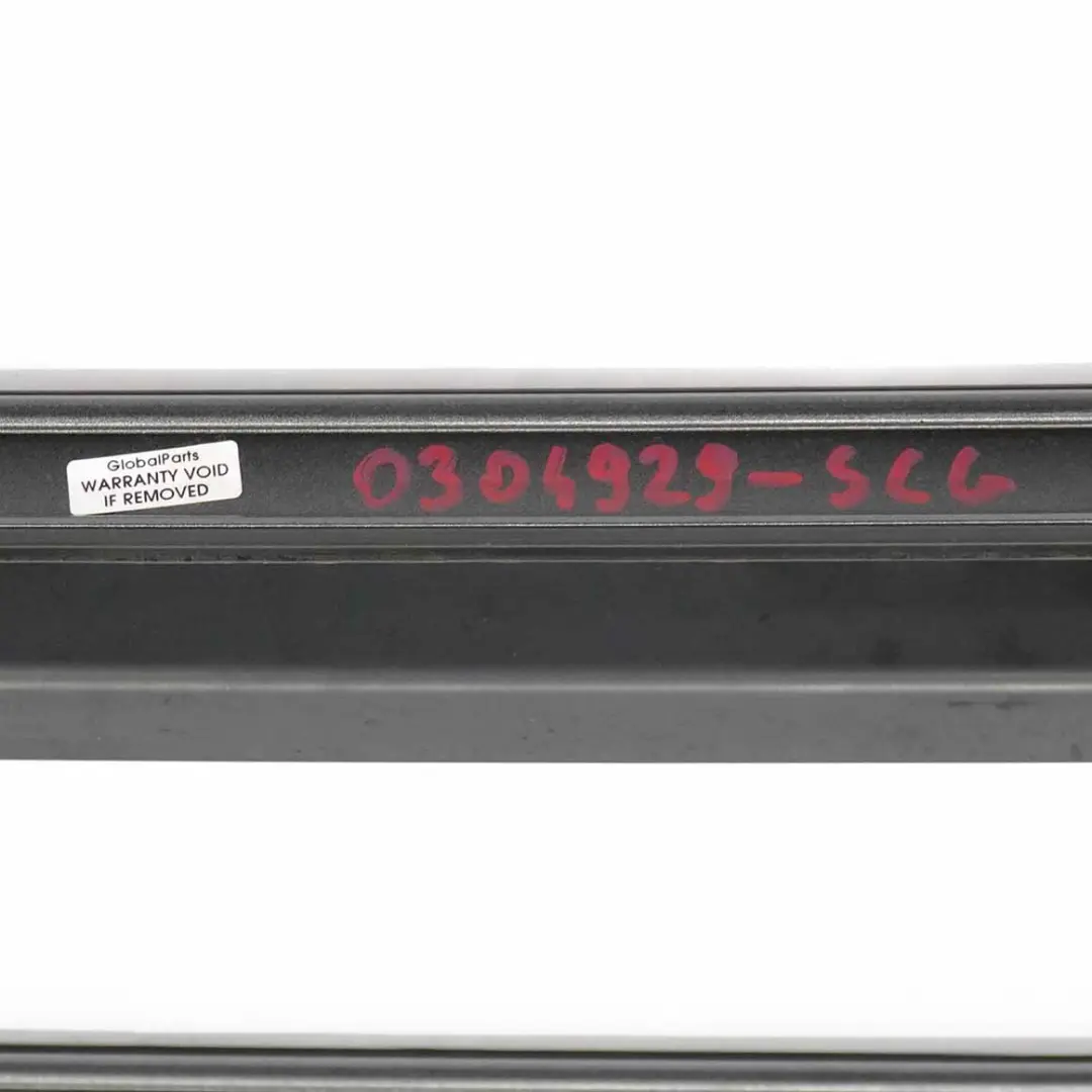 Roof Railing Left Right N/O/S Rack Bar Set Spacegrau Grey - A52 BMW X3 E83 - SKU 0304929-SCG - Part number 0304929