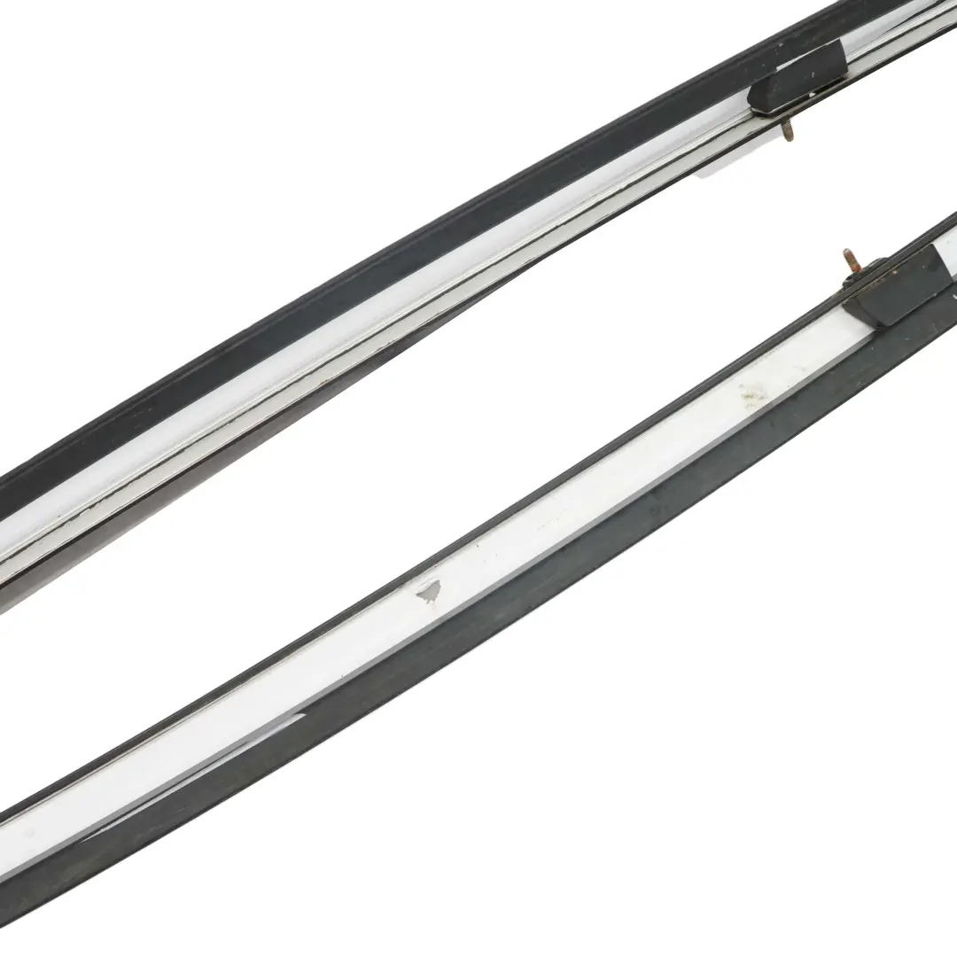 BMW X3 E83 Roof Railing Left Right N/O/S Rail Rack Bar Set White Painted - SKU 0304929-WHI - Part number 0304929
