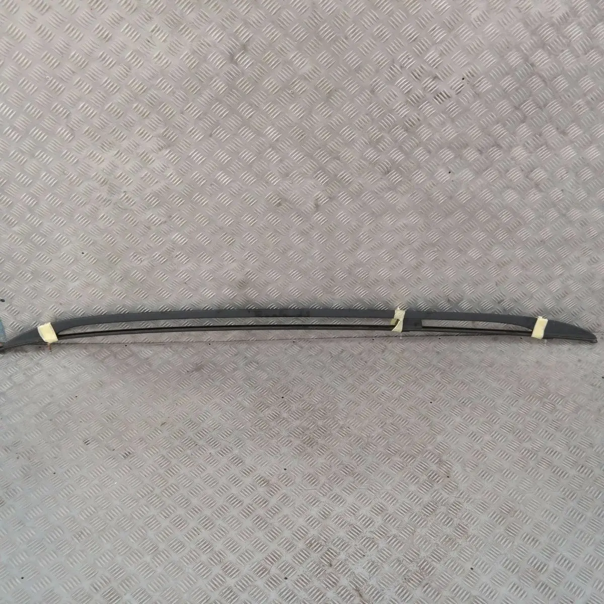 BMW X3 Series E83 Right O/S Roof Railing Rail Rack Bar Schwarz 2 Jet Black - 668