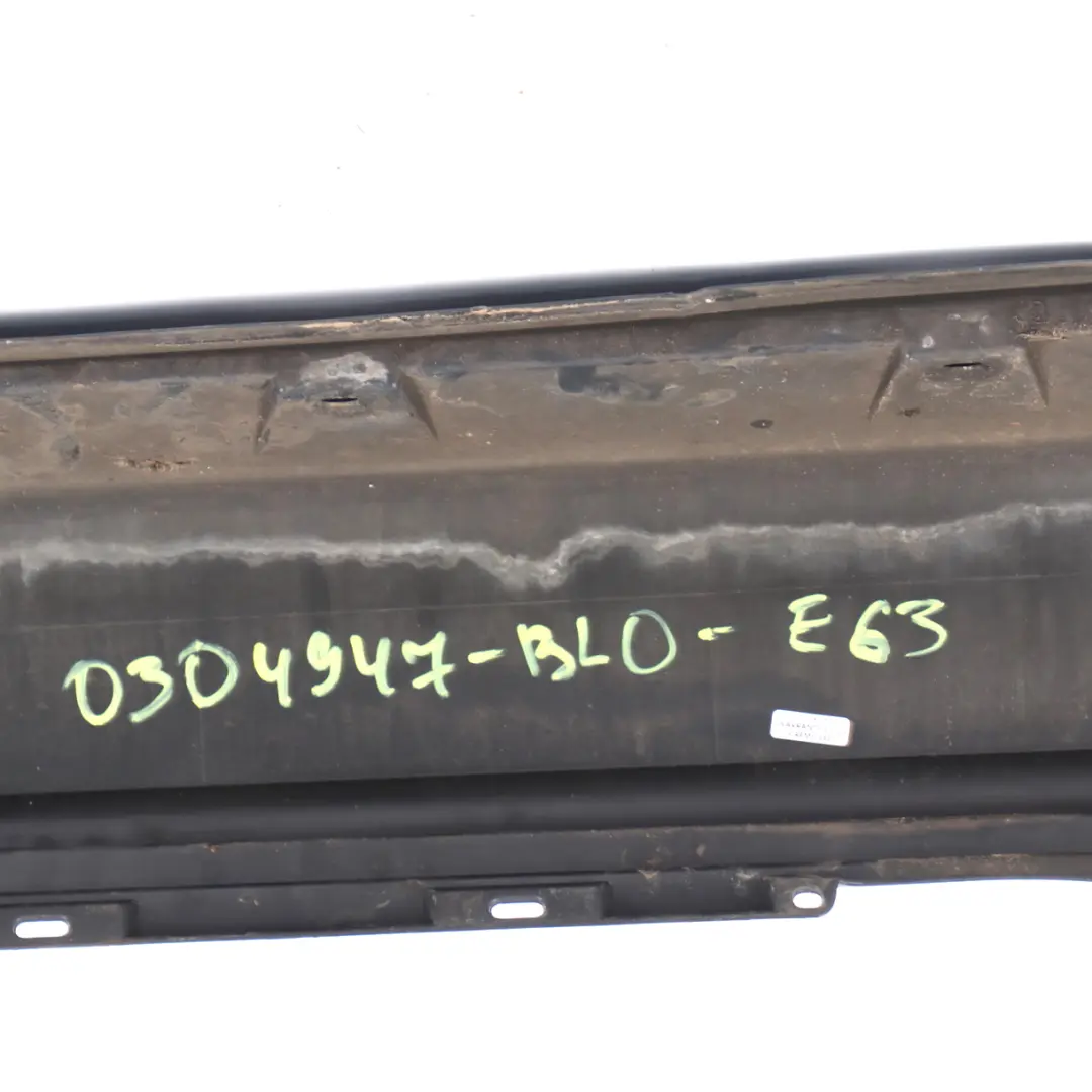BMW E63 E64 Door Sill Side Cover Trim Skirt Left N/S Blue Onyx Metallic - S11 - SKU 0304947-BLO - Part number 0304947
