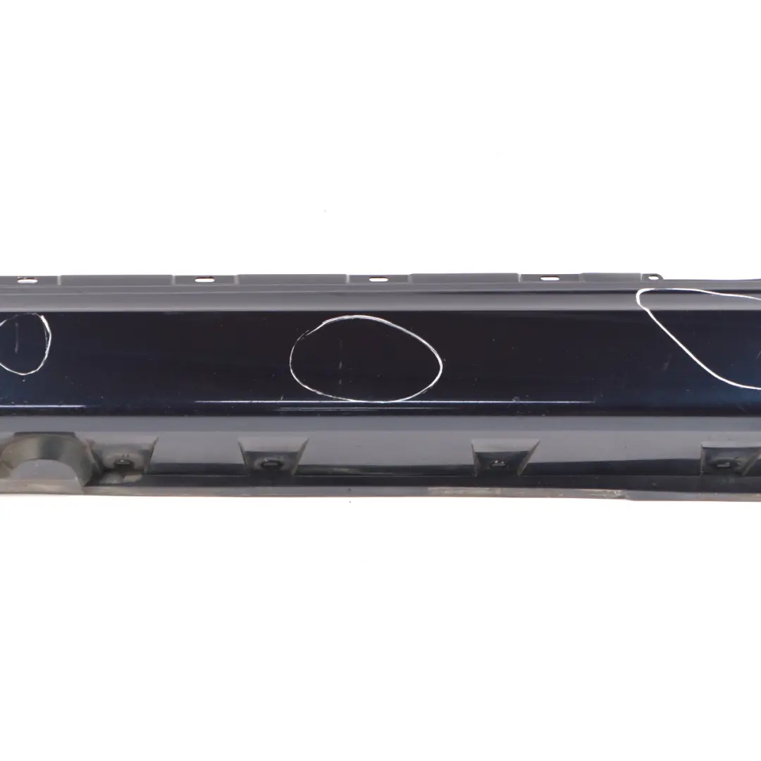 Door Sill Side Cover Trim Skirt Left N/S Blue Onyx Metallic - S11 to BMW E63 E64 with Part number 0304947 BMW E63 E64 Door Sill Side Cover Trim Skirt Left N/S Blue Onyx Metallic - S11 - SKU 0304947-BLO - Part number 0304947