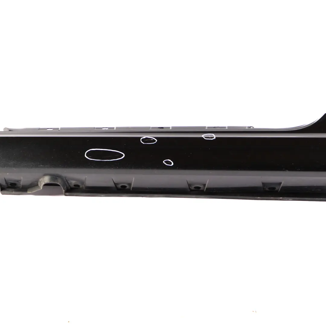 BMW E63 E64 1 Door Sill Side Cover Skirt Left N/S Black Sapphire - 475 - SKU 0304947-BS1 - Part number 0304947