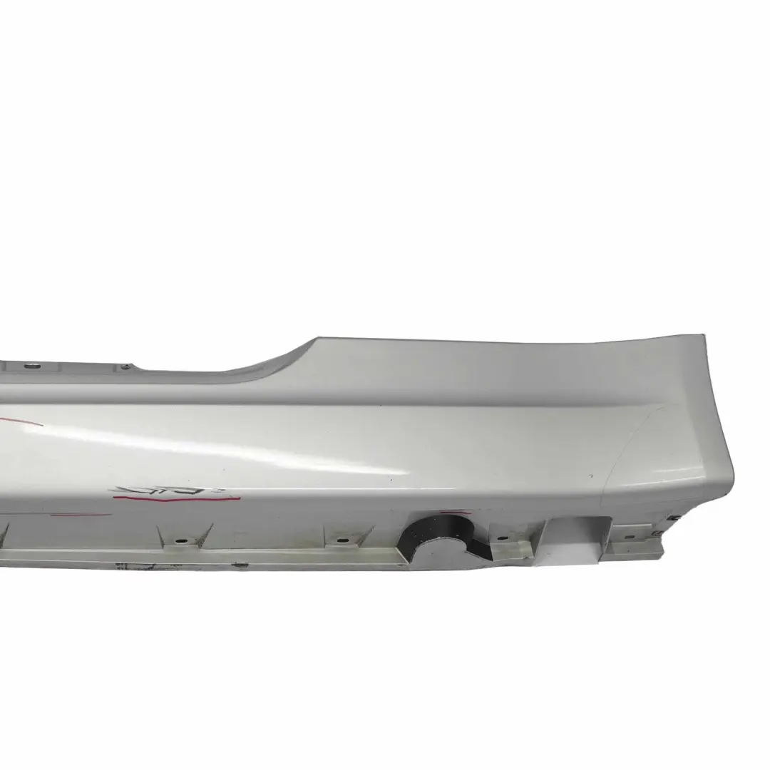 BMW E63 E64 Cache seuil de porte jupe latérale gauche Titansilber Silver 354 - SKU 0304947-TS2 - Numéro de pièce 0304947
