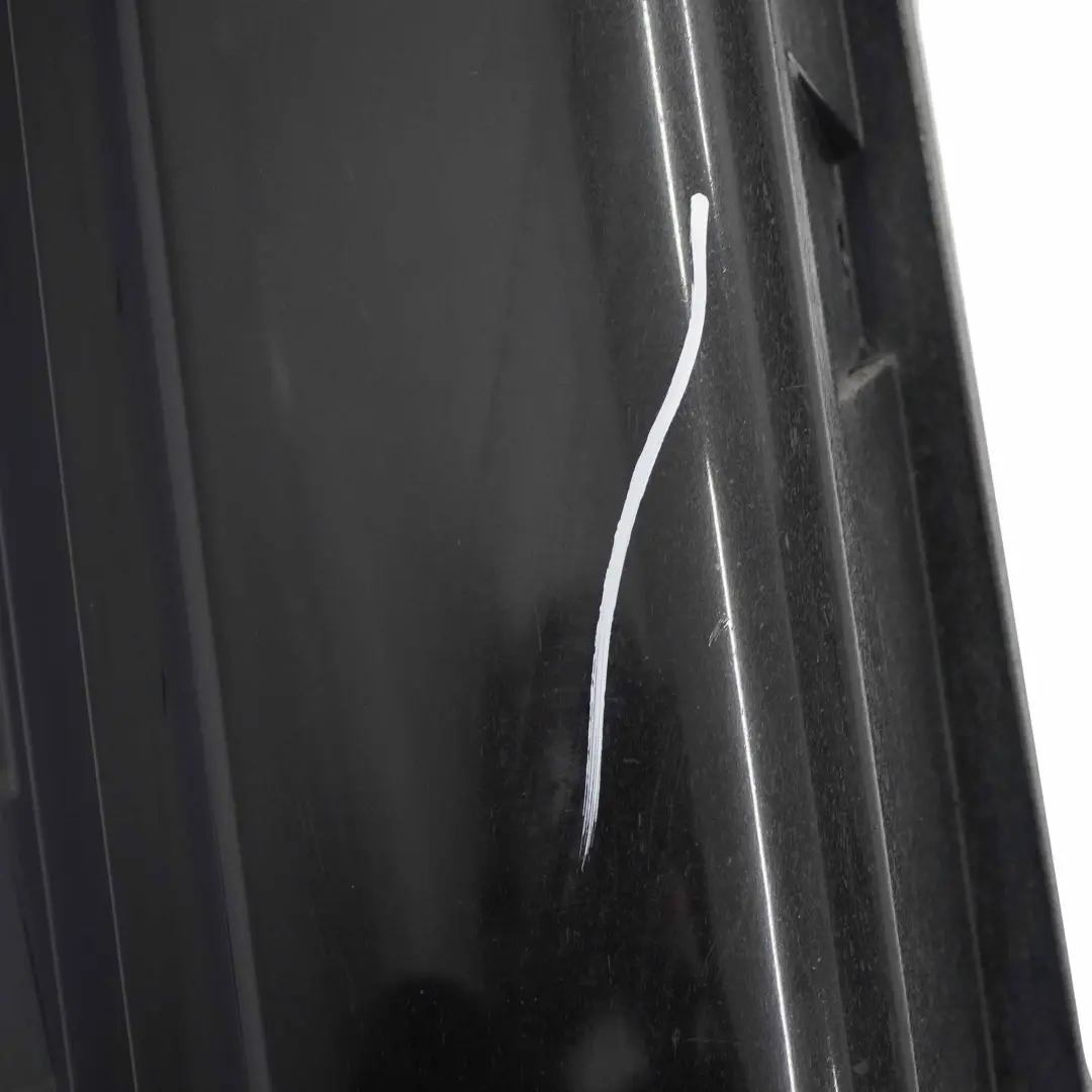 BMW E63 E64 Faldón lateral del umbral de la puerta derecha Black Sapphire - 475 - SKU 0304948-BS1 - Número de pieza 0304948