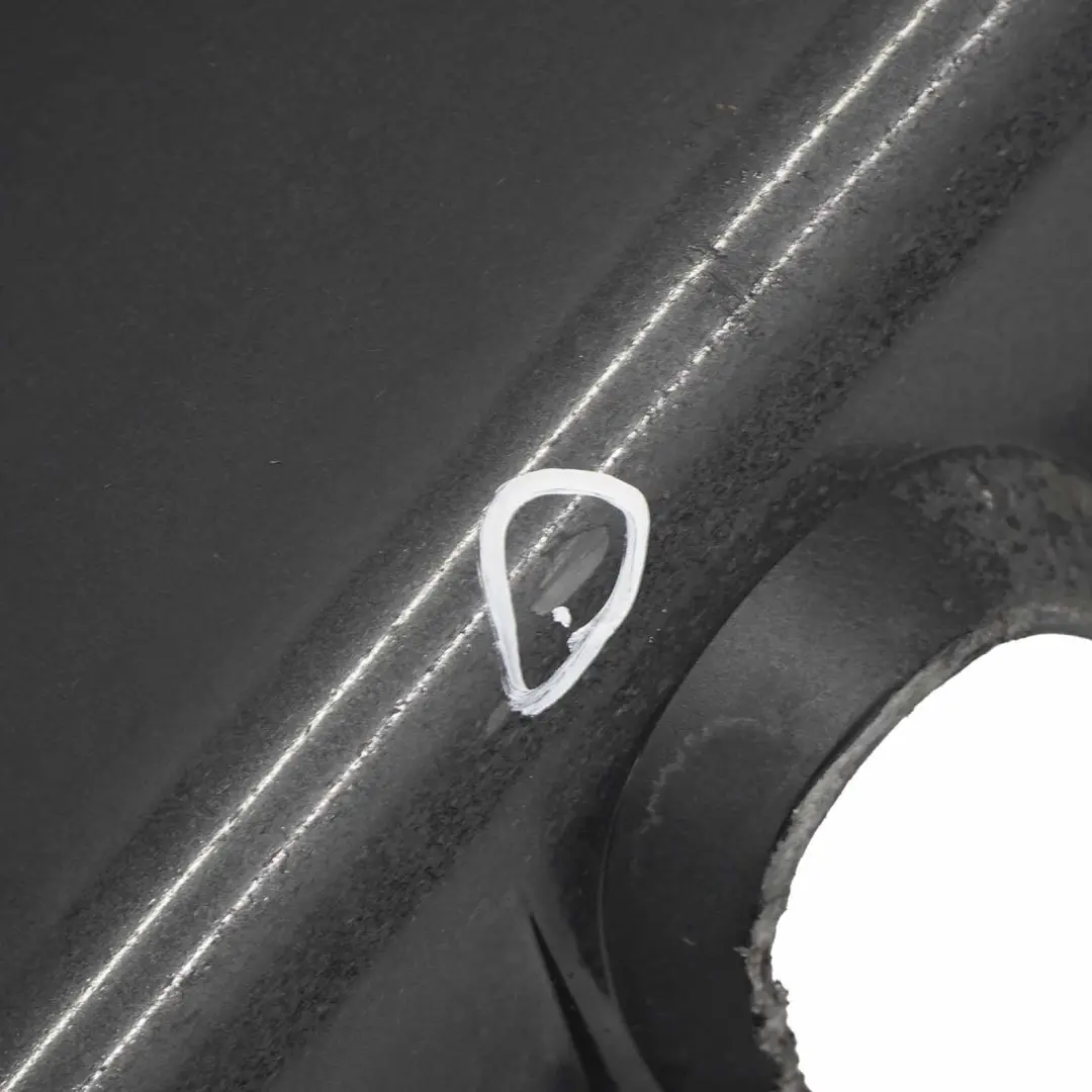 BMW E63 E64 Faldón lateral del umbral de la puerta derecha Black Sapphire - 475 - SKU 0304948-BS1 - Número de pieza 0304948