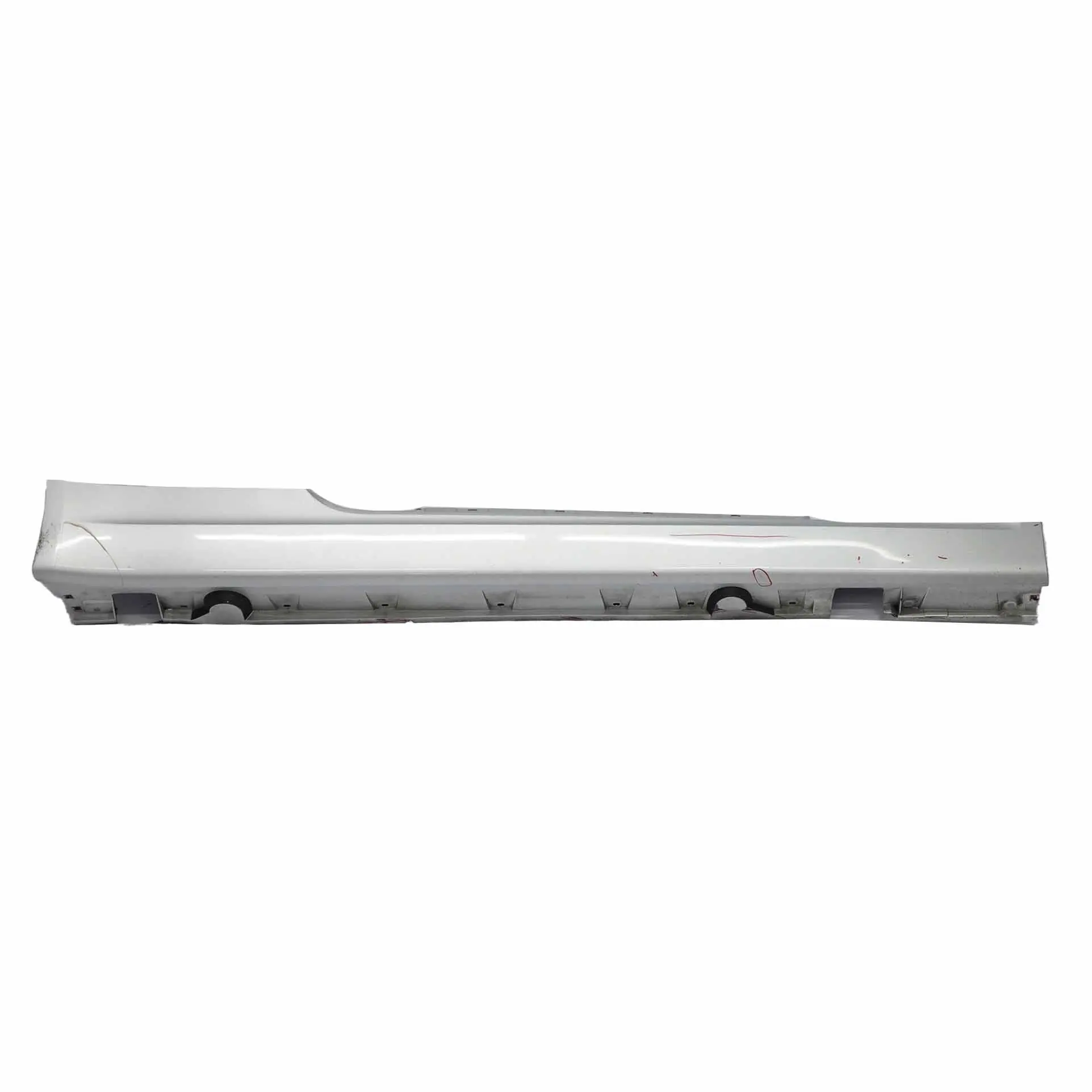 BMW E63 E64 Faldón lateral del umbral derecha Titansilber Titan Silver - 354