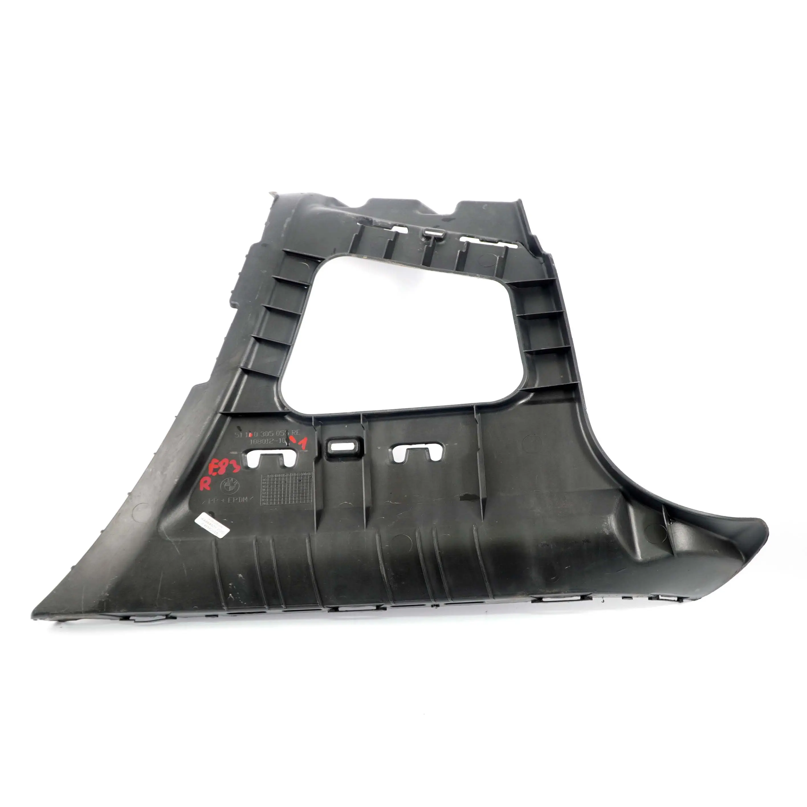 BMW X3 E83 Parachoques Trasero Derecho Inserto Soporte Lateral Soporte 0305055