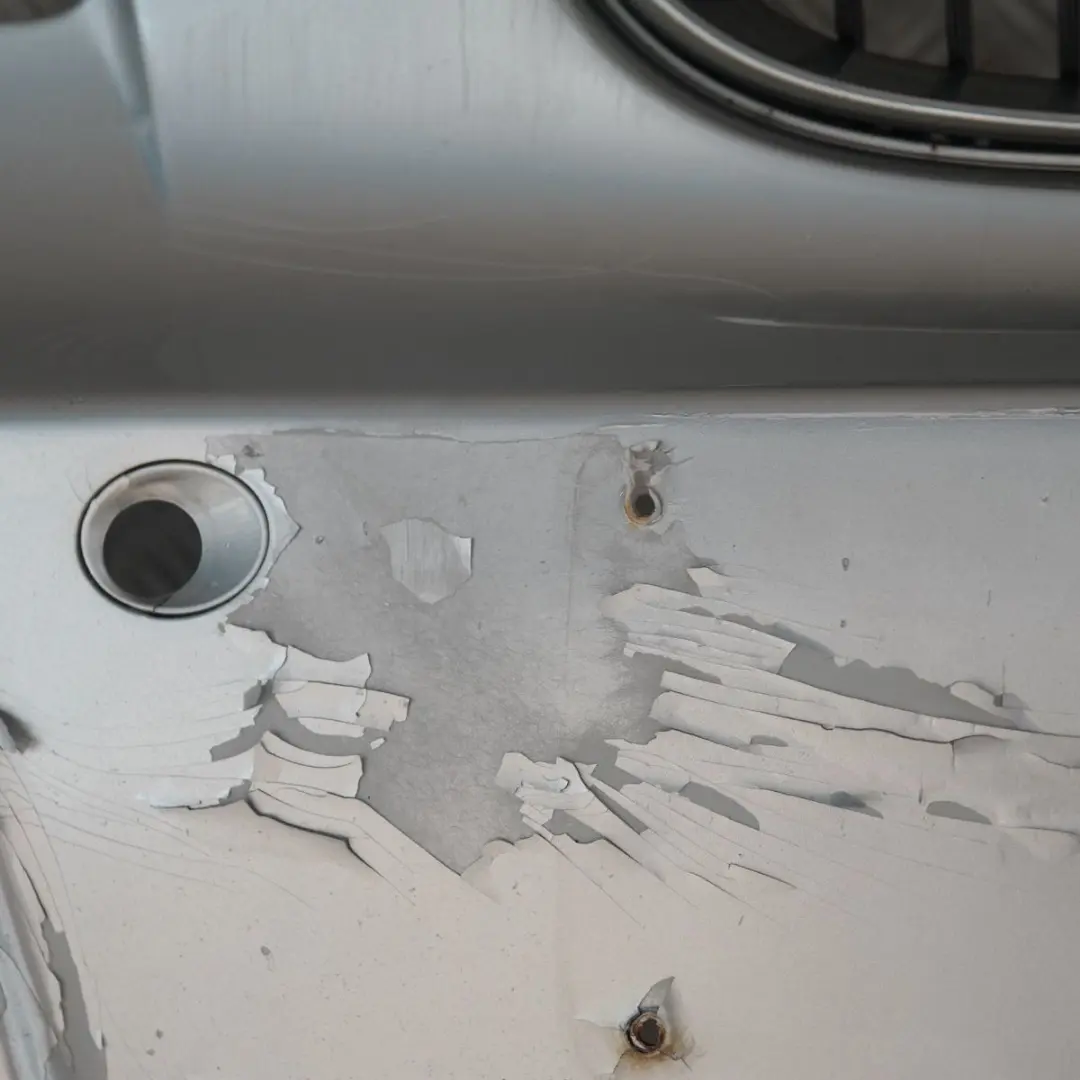 Complete Front Bumper Trim Panel Titansilber Silver to BMW 1 Series E81 E87 M Sport with Part number 33550 BMW 1 Series E81 E87 M Sport Complete Front Bumper Trim Panel Titansilber Silver - SKU 0306658-SCH - Part number 33550