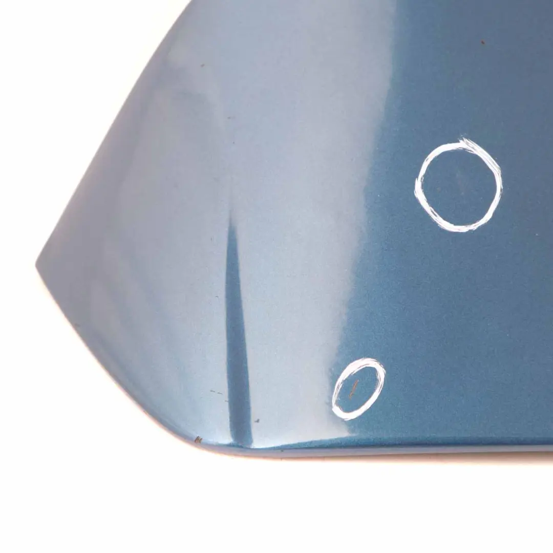 Spoiler BMW E81 E87 Aero Tailgate Boot Trunk Lid Sydneyblau Blue to Rear with Part number 0306667 Rear Spoiler BMW E81 E87 Aero Tailgate Boot Trunk Lid Sydneyblau Blue - SKU 0306667-SYD - Part number 0306667