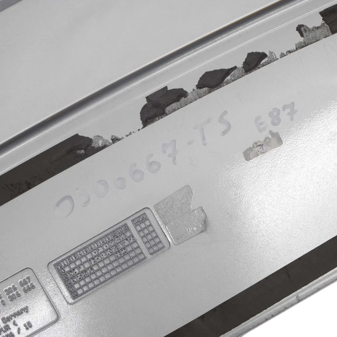  Spoiler traseroBMW E81 E87 Aero Tailgate Boot Trunk Lid Titan Silver 354 - SKU 0306667-TS - Número de pieza 0306667