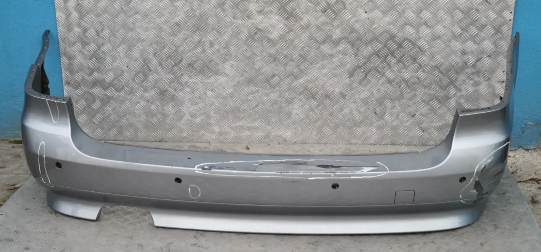 Genuine BMW 5 SERIES E61 Rear Bumper Trim Panel PDC Silbergrau A08 Silver Grey to with Part number 51120306983 Genuine BMW 5 SERIES E61 Rear Bumper Trim Panel PDC Silbergrau A08 Silver Grey - SKU 0306983-SBG - Part number 51120306983