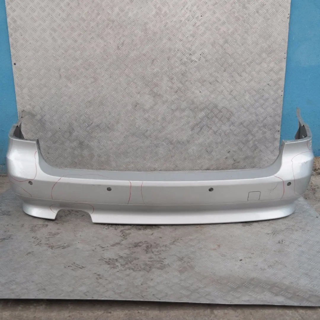 BMW E61 Zderzak tylny tył pdc titansilber 354 - SKU 0306983-TS - Numer Części 0306983-TS