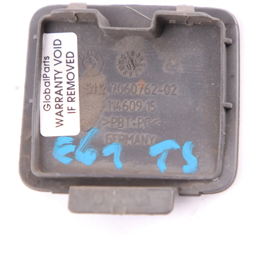 Towing Eye Flap BMW E61 Touring Rear Bumper Titansilber Titan Silver - 354 to with Part number 0306984 Towing Eye Flap BMW E61 Touring Rear Bumper Titansilber Titan Silver - 354 - SKU 0306984-TS - Part number 0306984