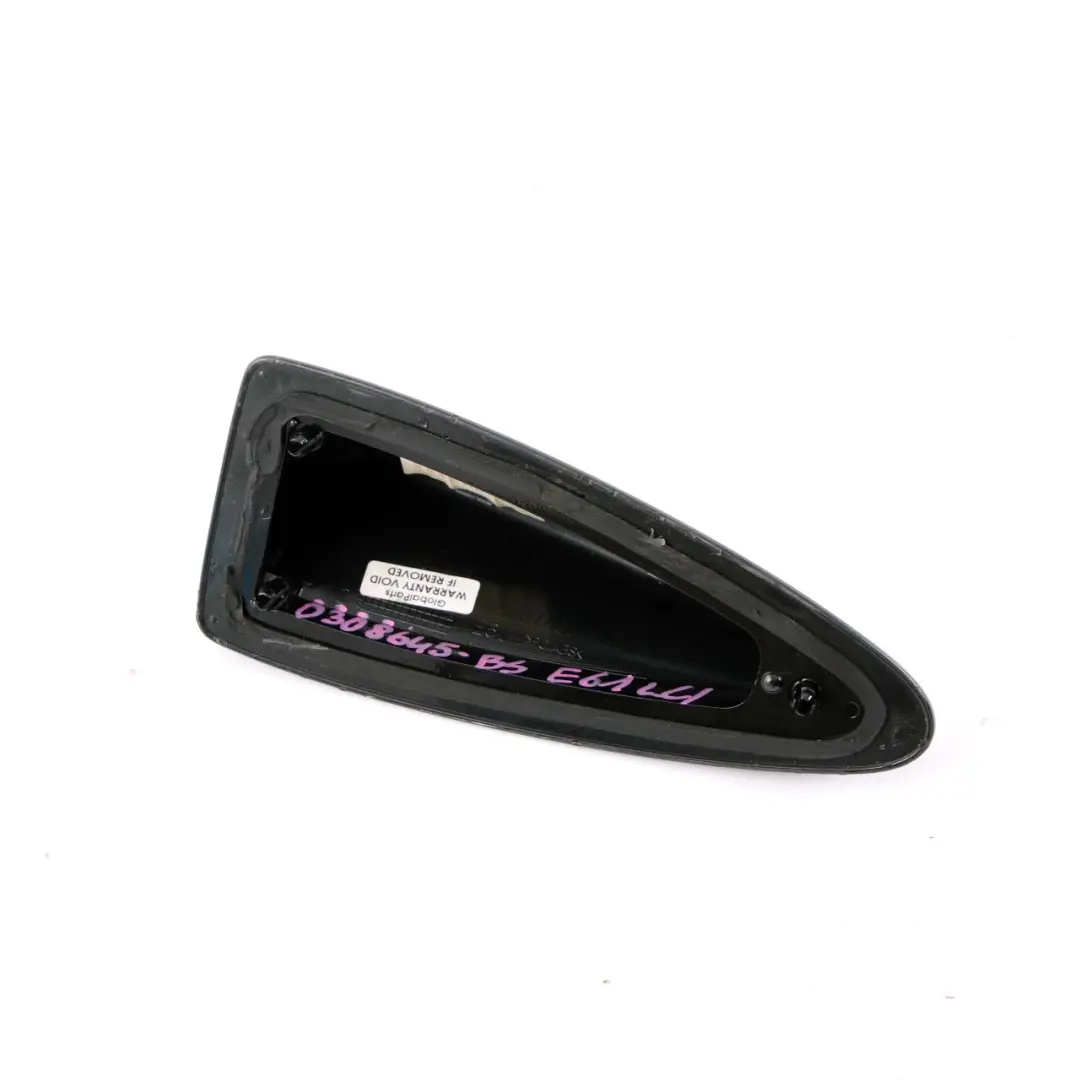  Roof Antenna Shark BMW E61 LCI Empty Housing Fin Cover Black Sapphire 475 - SKU 0308645-BS - Part number 0308645