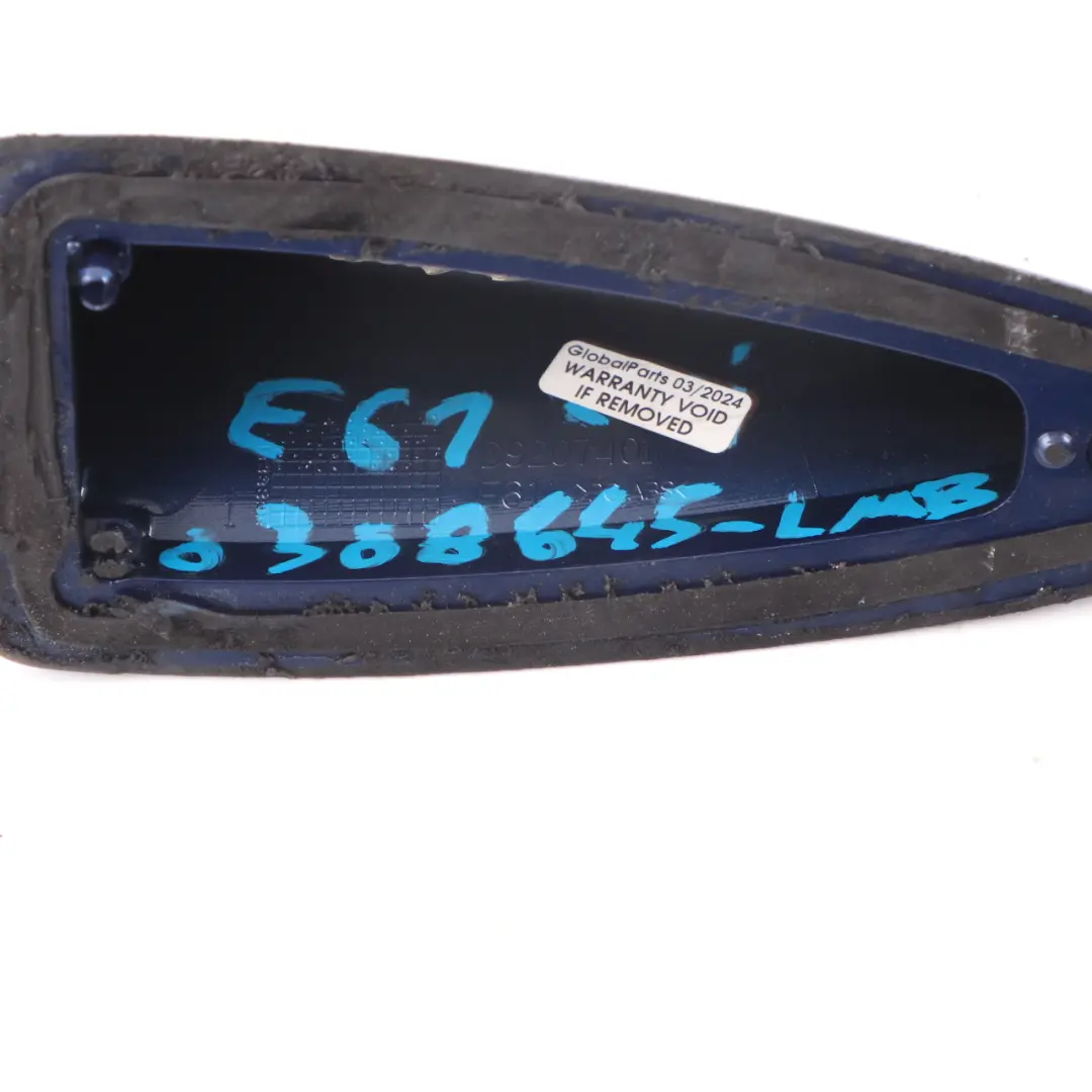 Roof Antenna Shark Empty Housing Fin Cover Le Mans Blue - 354 to BMW E61 with Part number 0308645 BMW E61 Roof Antenna Shark Empty Housing Fin Cover Le Mans Blue - 354 - SKU 0308645-LMB - Part number 0308645