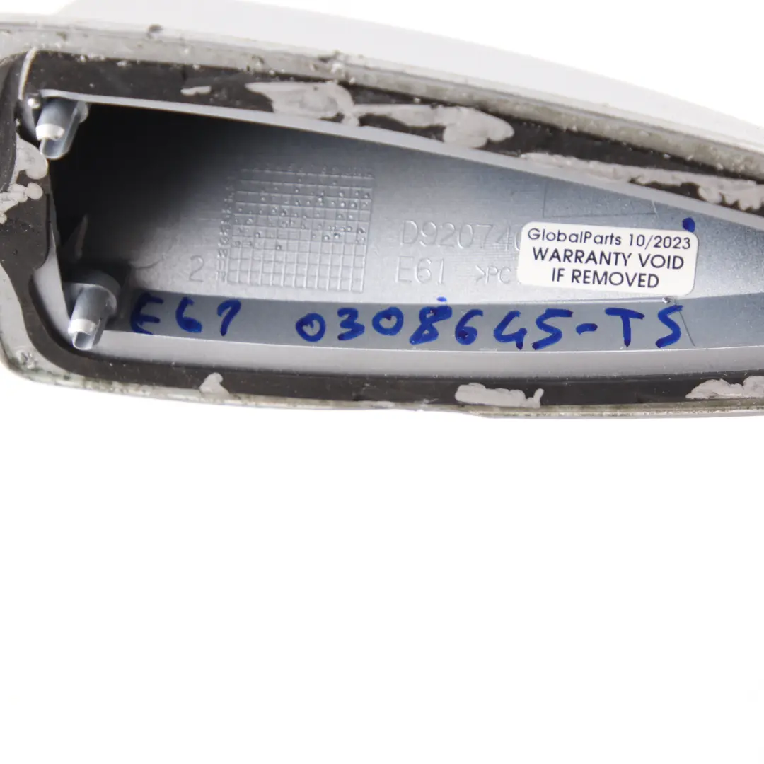 BMW E61 Roof Antenna Shark Empty Housing Fin Cover Titan Silver Metallic - 354 - SKU 0308645-TS - Part number 0308645