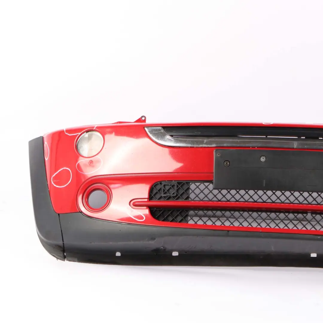 Front Bumper Mini Cooper R50 R52 Complete Panel Chili Red - 851 to with Part number 0308997 Front Bumper Mini Cooper R50 R52 Complete Panel Chili Red - 851 - SKU 0308997-CHRED1 - Part number 0308997