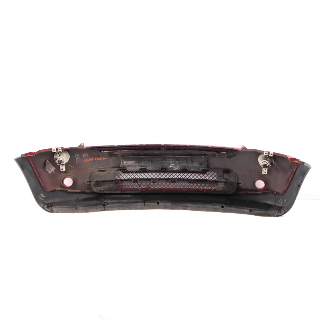 Front Bumper Mini Cooper R50 R52 Complete Panel Chili Red - 851 to with Part number 0308997 Front Bumper Mini Cooper R50 R52 Complete Panel Chili Red - 851 - SKU 0308997-CHRED1 - Part number 0308997
