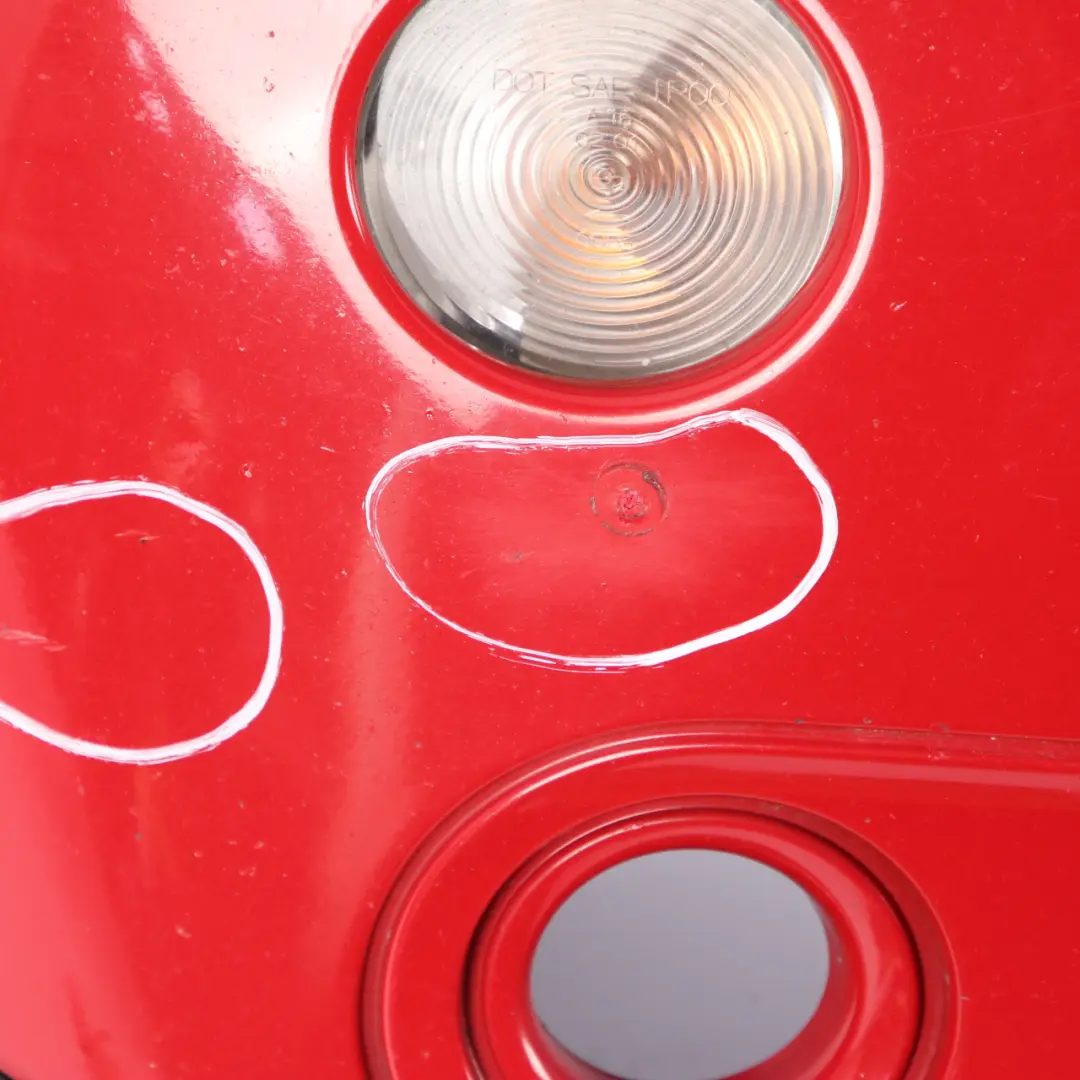 Front Bumper Mini Cooper R50 R52 Complete Panel Chili Red - 851 to with Part number 0308997 Front Bumper Mini Cooper R50 R52 Complete Panel Chili Red - 851 - SKU 0308997-CHRED1 - Part number 0308997