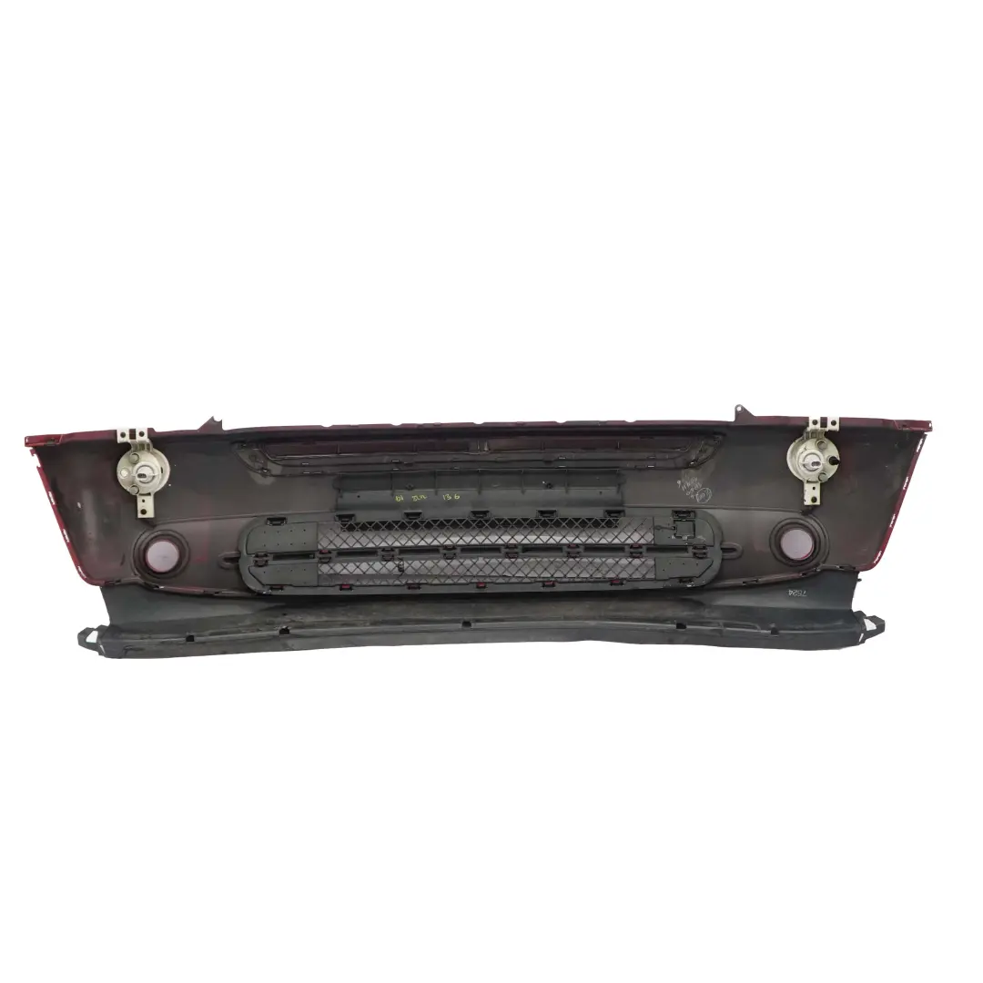 Mini Cooper R50 R52 Complete Front Bumper Panel Chili Red - 851 - SKU 0308997-CHRED - Part number 0308997