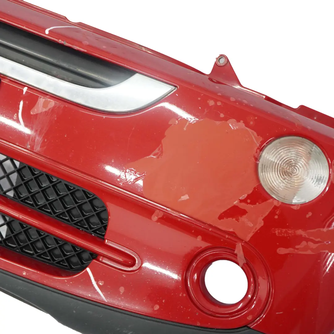 Mini Cooper R50 R52 Complete Front Bumper Panel Chili Red - 851 - SKU 0308997-CHRED - Part number 0308997