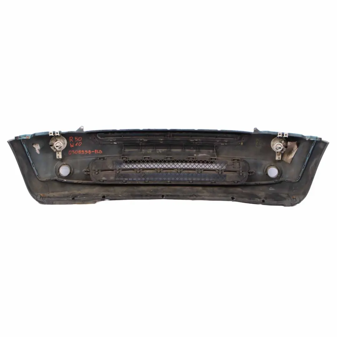 Front Bumper Mini R50 R52 Complete Panel Cover Trim Electric Blue Metallic - 870 to with Part number 0308998 Front Bumper Mini R50 R52 Complete Panel Cover Trim Electric Blue Metallic - 870 - SKU 0308998-ELB - Part number 0308998