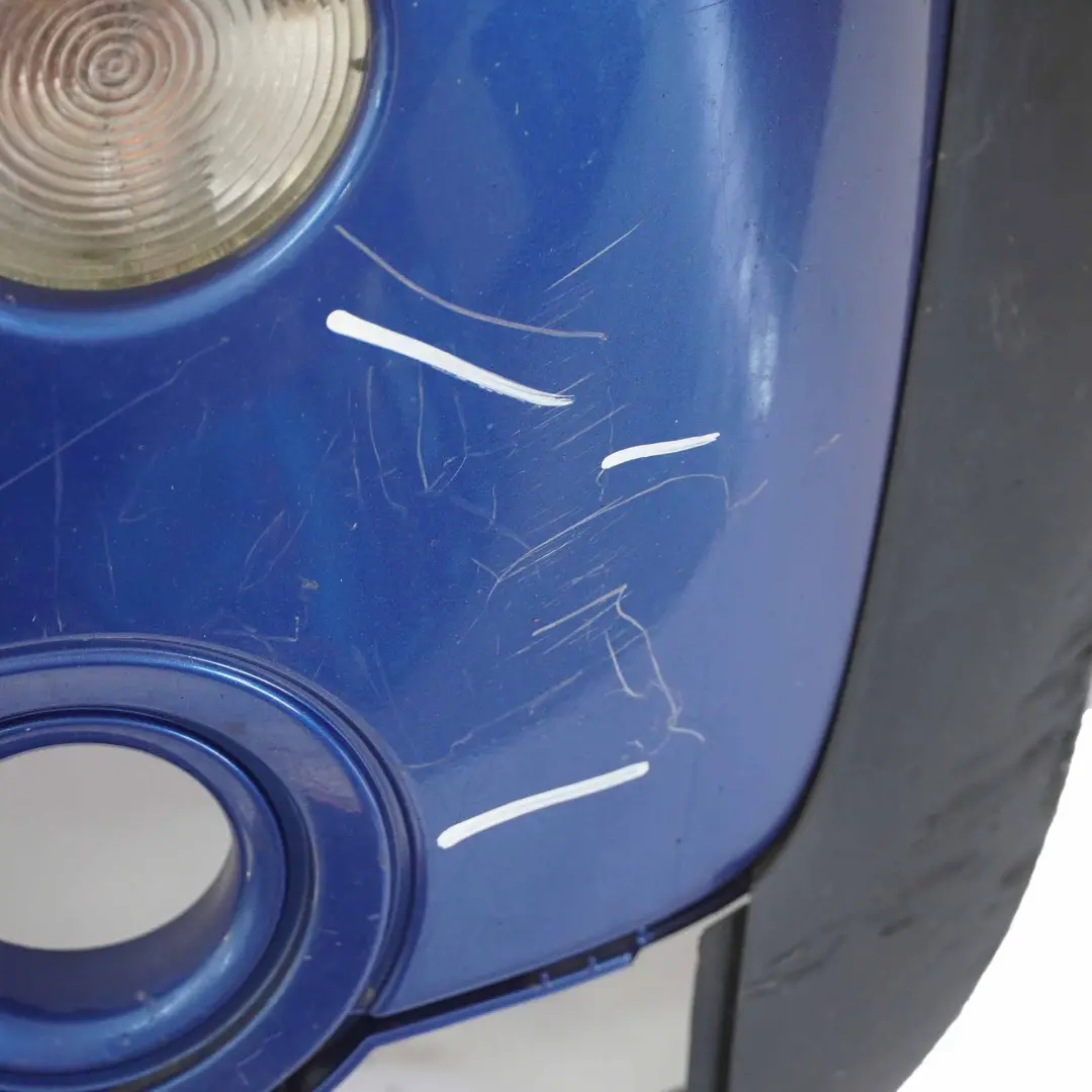 Mini R50 R52 Front Bumper Trim Panel Hyper Blue Metallic - A28 - SKU 0308998-HYB1 - Part number 0308998