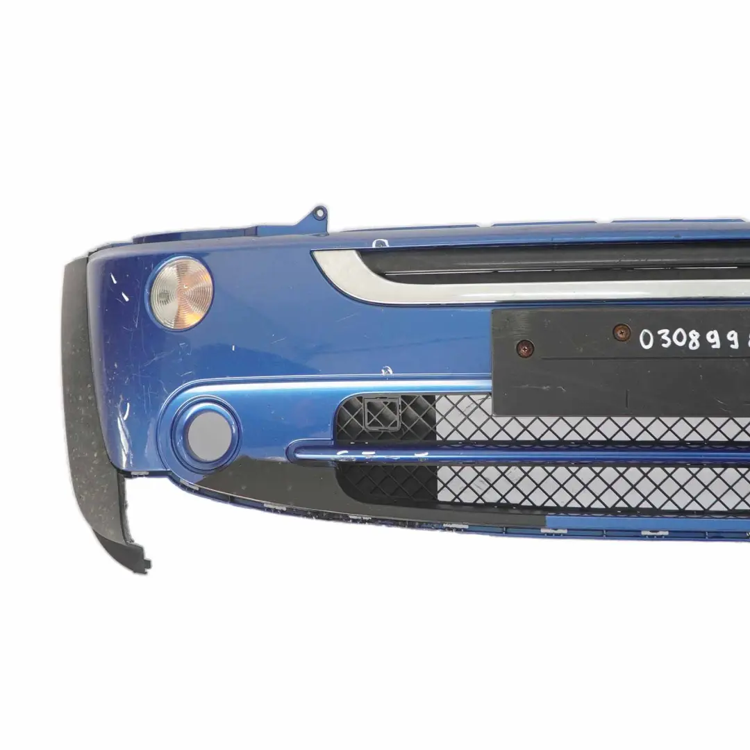 Mini R50 R52 Front Bumper Trim Panel Hyper Blue Metallic - A28 - SKU 0308998-HYB1 - Part number 0308998
