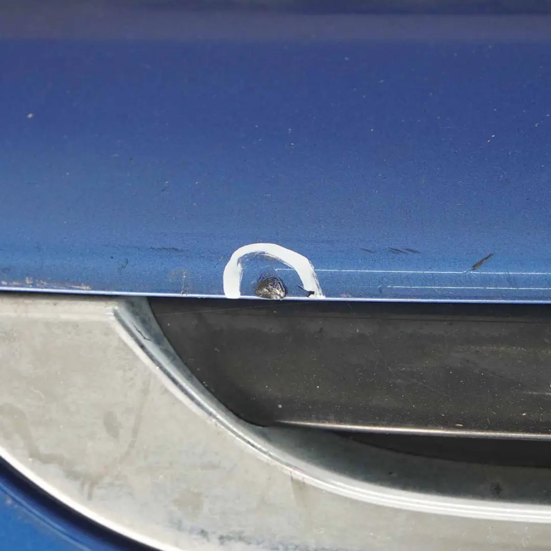 Mini R50 R52 Front Bumper Trim Panel Hyper Blue Metallic - A28 - SKU 0308998-HYB1 - Part number 0308998