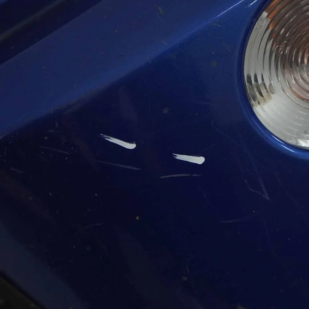 Mini R50 R52 Front Bumper Trim Panel Hyper Blue Metallic - A28 - SKU 0308998-HYB1 - Part number 0308998