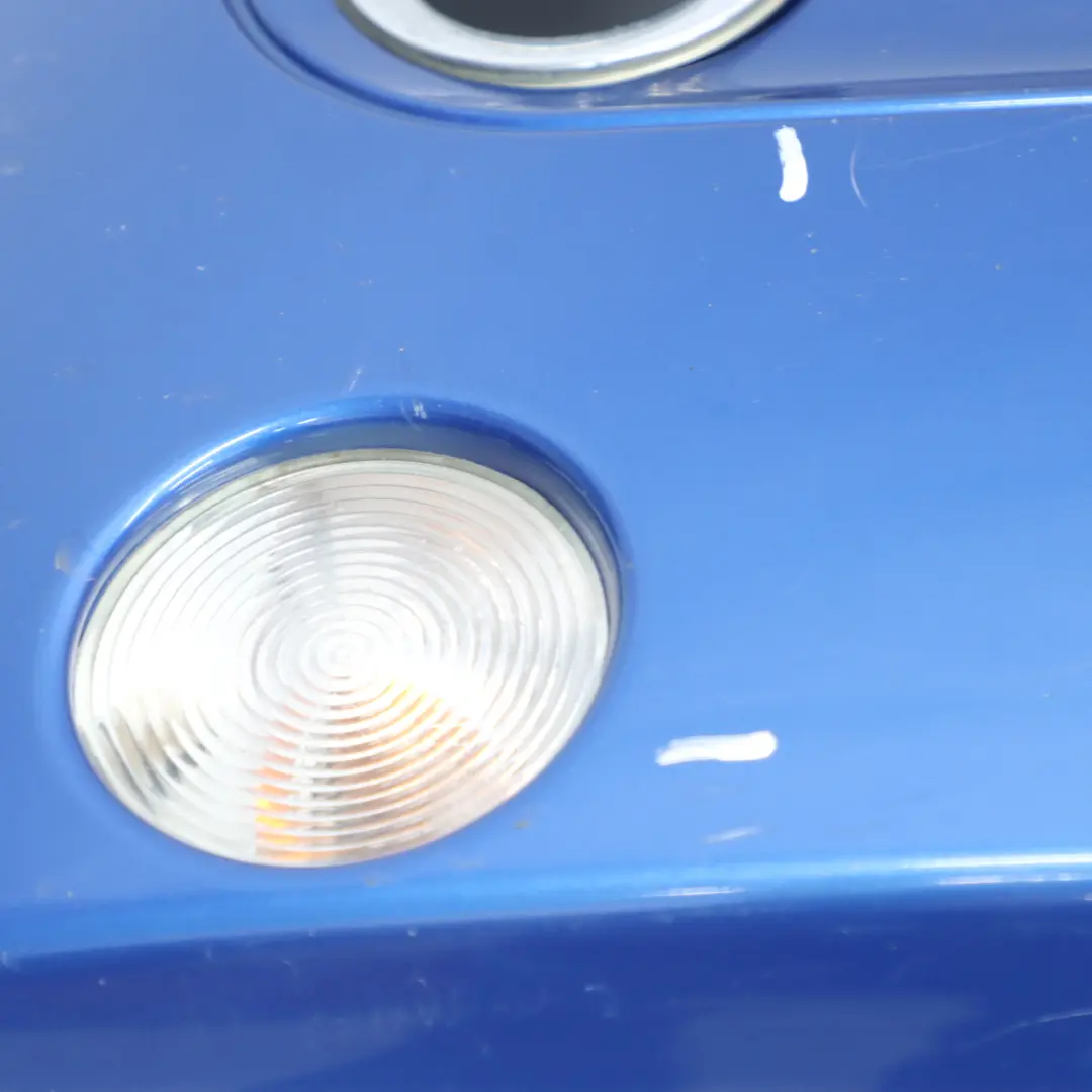 Front Bumper Complete Trim Panel Hyper Blue Metallic - A28 to Mini R50 R52 with Part number 0308998 Mini R50 R52 Front Bumper Complete Trim Panel Hyper Blue Metallic - A28 - SKU 0308998-HYB3 - Part number 0308998