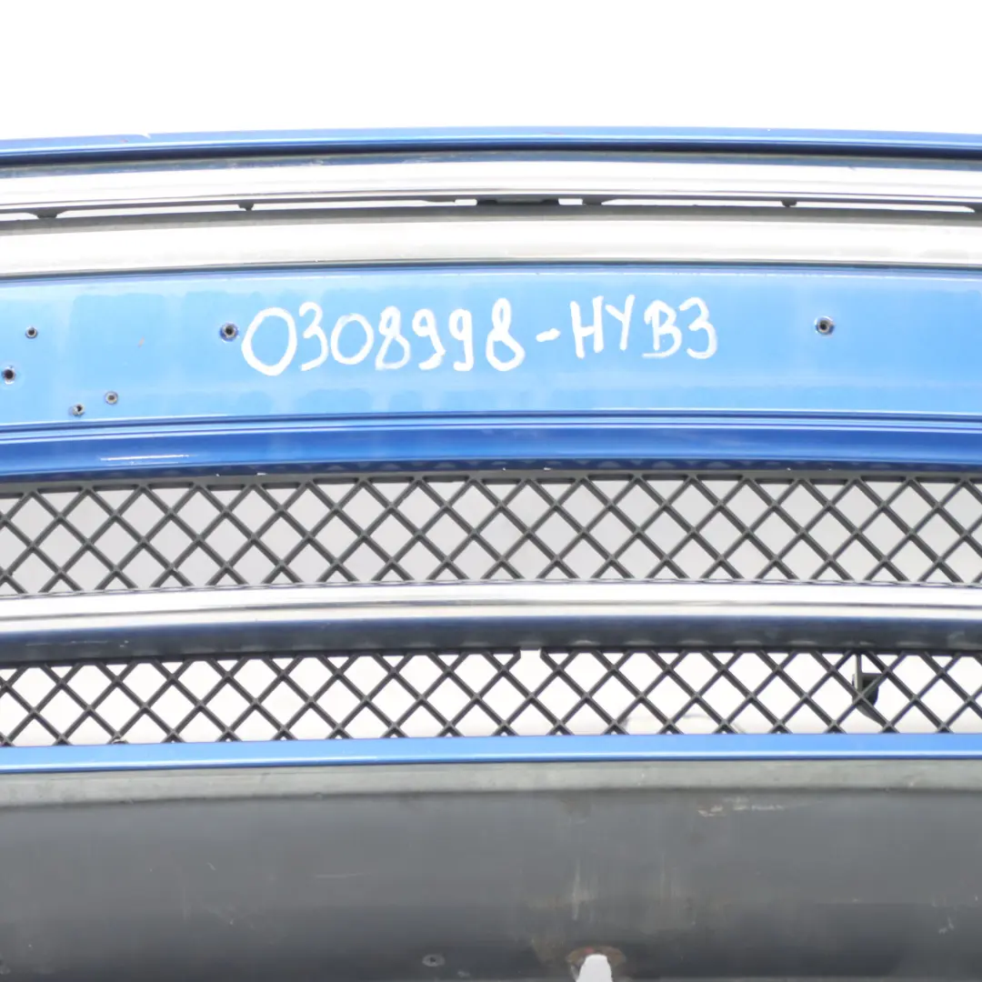 Front Bumper Complete Trim Panel Hyper Blue Metallic - A28 to Mini R50 R52 with Part number 0308998 Mini R50 R52 Front Bumper Complete Trim Panel Hyper Blue Metallic - A28 - SKU 0308998-HYB3 - Part number 0308998