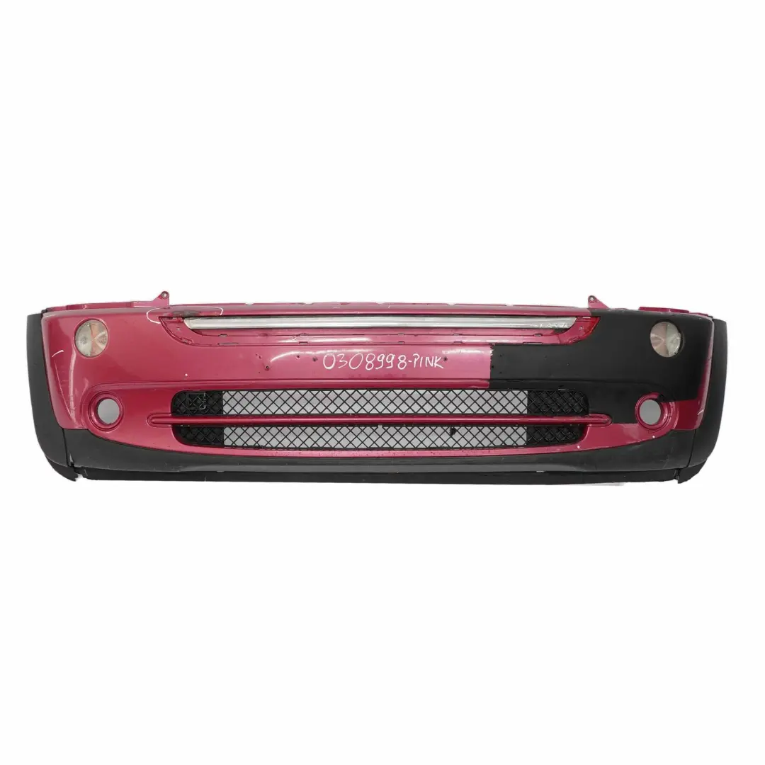 Mini R50 R52 Frontstoßstange komplett Verkleidung Rosa lackiert - SKU 0308998-PINK - Teilenummer 0308998