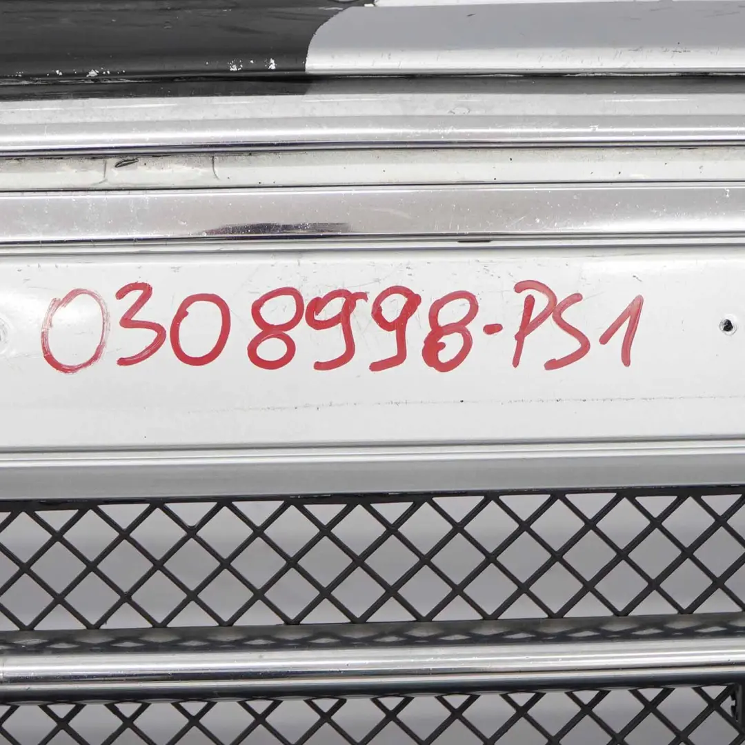 Front Bumper Complete Trim Panel Pure Silver Metallic - 900 to Mini R50 R52 with Part number 0308998 Mini R50 R52 Front Bumper Complete Trim Panel Pure Silver Metallic - 900 - SKU 0308998-PS1 - Part number 0308998