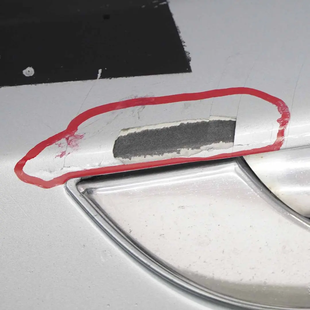 Mini Cooper R50 R52 Pannello Paraurti Anteriore Completo Argento Puro - 900 - SKU 0308998-PS1 - Numero di parte 0308998