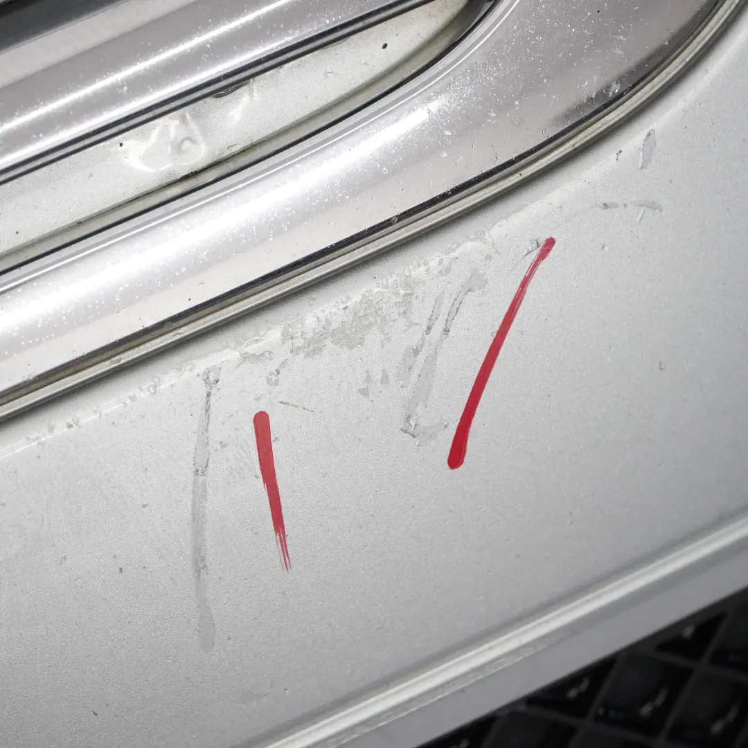 Front Bumper Complete Trim Panel Pure Silver Metallic - 900 to Mini R50 R52 with Part number 0308998 Mini R50 R52 Front Bumper Complete Trim Panel Pure Silver Metallic - 900 - SKU 0308998-PS1 - Part number 0308998