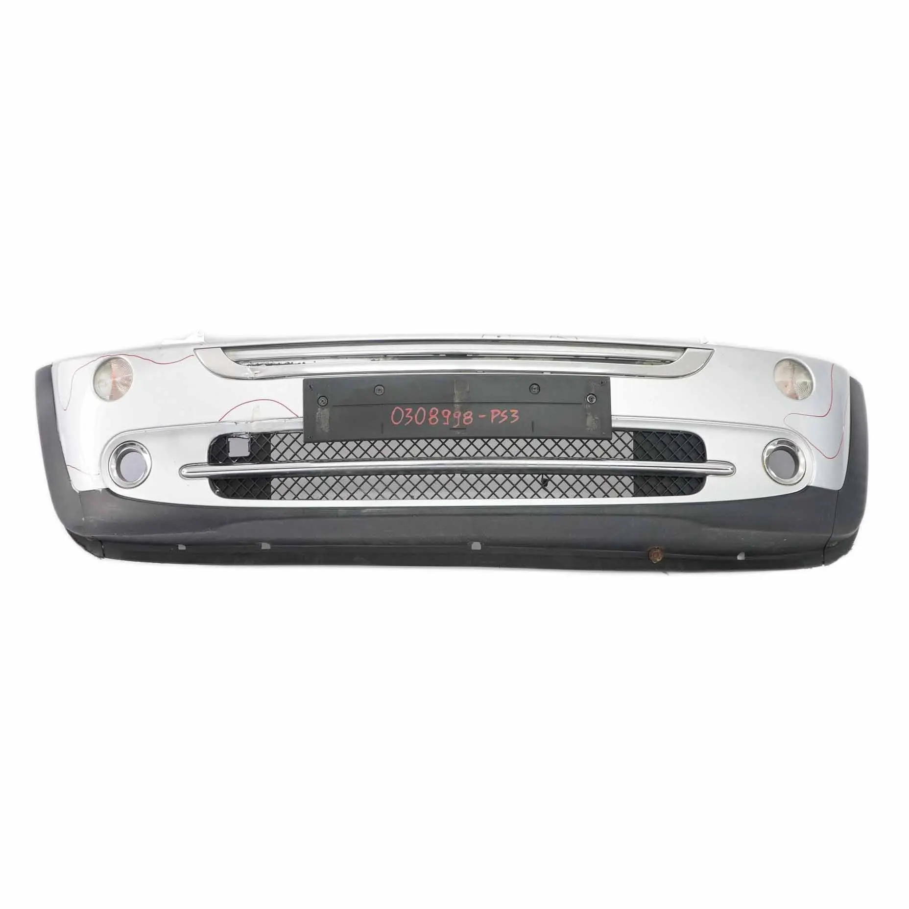 Mini Cooper R50 R52 Pannello Paraurti Anteriore Completo Argento Puro - 900