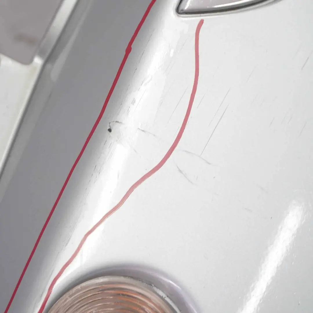 Mini R50 R52 Front Bumper Complete Trim Panel Pure Silver Metallic - 900 - SKU 0308998-PS3 - Part number 0308998