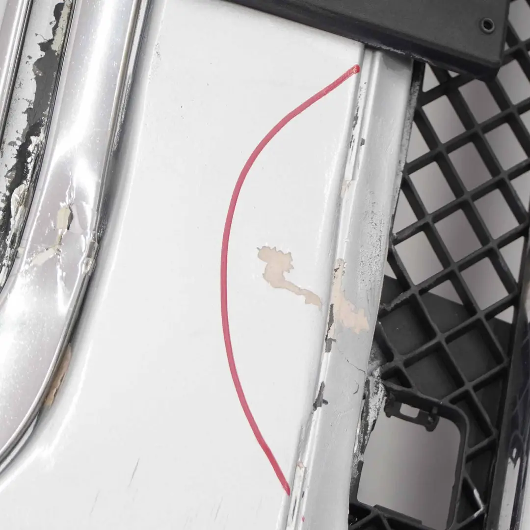 Front Bumper Complete Trim Panel Pure Silver Metallic - 900 to Mini R50 R52 with Part number 0308998 Mini R50 R52 Front Bumper Complete Trim Panel Pure Silver Metallic - 900 - SKU 0308998-PS3 - Part number 0308998