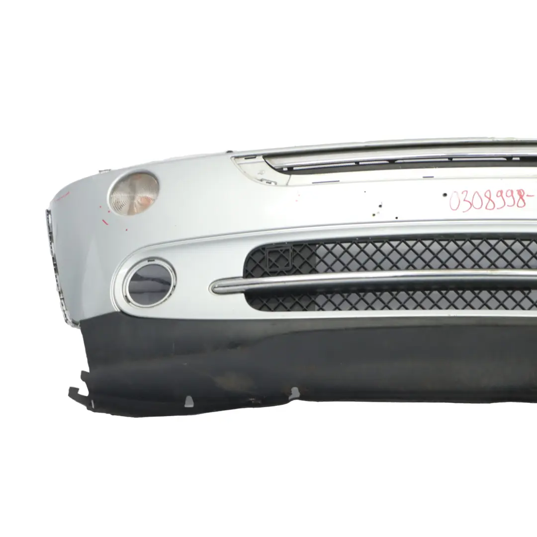 Mini R50 R52 Front Bumper Trim Panel Pure Silver Metallic - 900 - SKU 0308998-PS4 - Part number 0308998