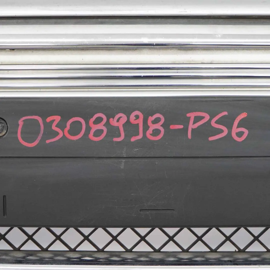 Front Bumper Complete Trim Panel Pure Silver Metallic - 900 to Mini R50 R52 with Part number 0308998 Mini R50 R52 Front Bumper Complete Trim Panel Pure Silver Metallic - 900 - SKU 0308998-PS6 - Part number 0308998